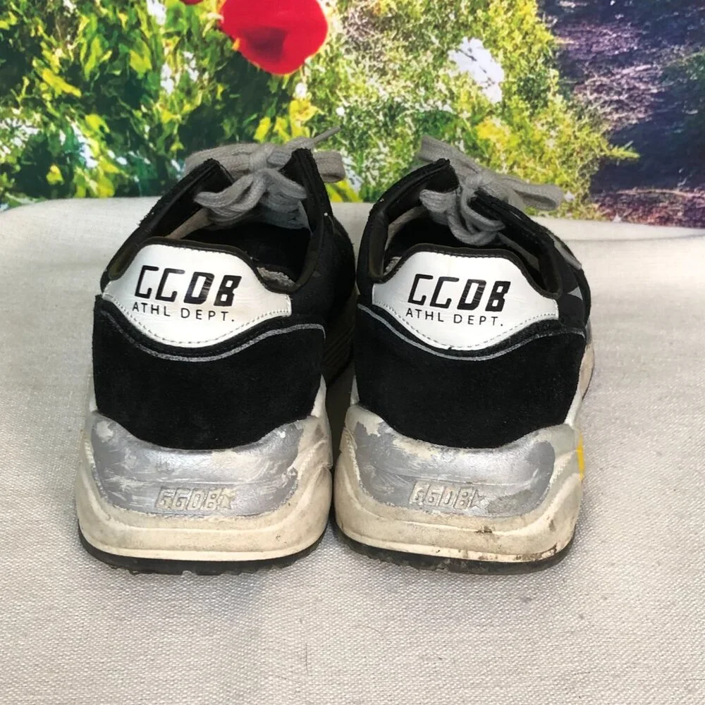 Golden Goose Running Sole  Black Size 38   #1248 - Picture 3 of 5